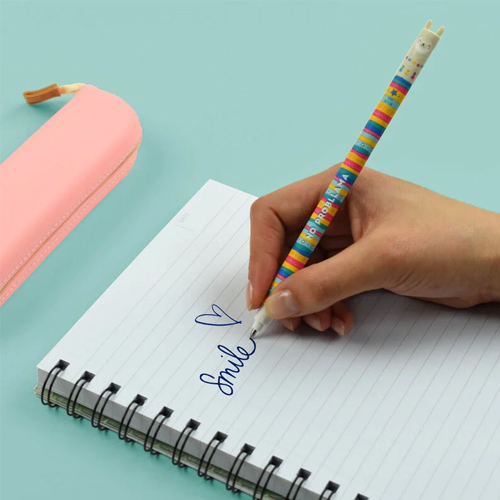 Legami Erasable Gel Pen Lama - vymazateľné gélové pero - modrá náplň