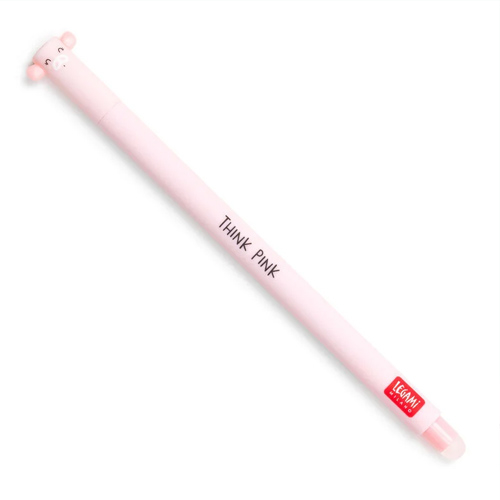 Legami Erasable Gel Pen Pig - vymazateľné gélové pero - ružová náplň