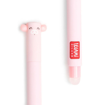 Legami Erasable Gel Pen Pig - vymazateľné gélové pero - ružová náplň