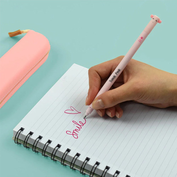 Legami Erasable Gel Pen Pig - vymazateľné gélové pero - ružová náplň