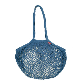 Legami Cotton Mesh Bag - Taška z bavlnenej sieťoviny modrá