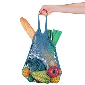 Legami Cotton Mesh Bag - Taška z bavlnenej sieťoviny oranžová