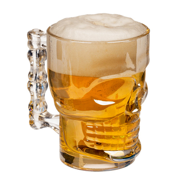 Pohár na pivo, lebka 500ml