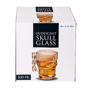 Pohár na pivo, lebka 500ml