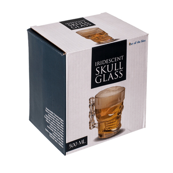 Pohár na pivo, lebka 500ml