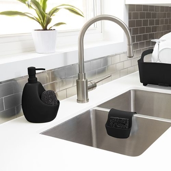 Dávkovač saponátu JOEY 600 ml čierny