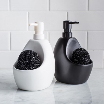 Dávkovač saponátu JOEY 600 ml čierny