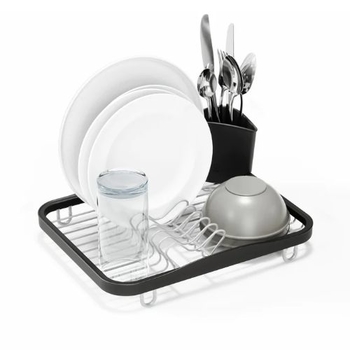 Odkvapkávač riadu SINKIN čierny Umbra