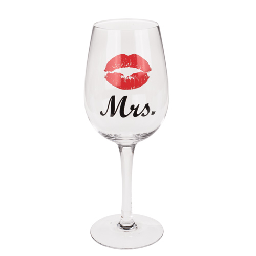 Poháre na víno Mr & Mrs