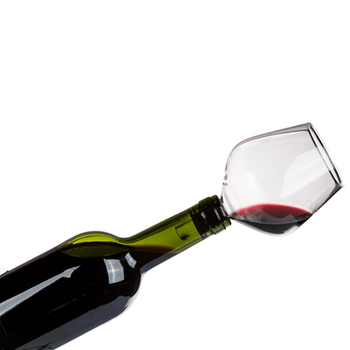 Nástavec na sklenenú fľašu so silikónovým tesnením