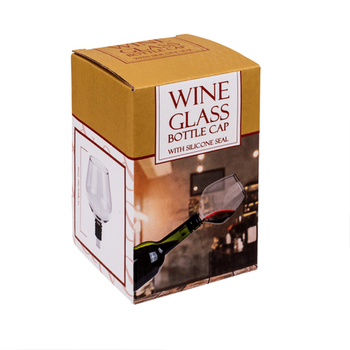 Nástavec na sklenenú fľašu so silikónovým tesnením