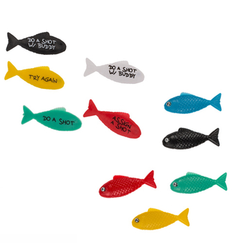 Alkohra hra na rybačku so 6 pohárikmi