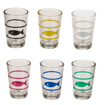 Alkohra hra na rybačku so 6 pohárikmi