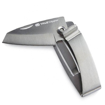True Utility TU579S Clipster Multi Tool Knife - Silver