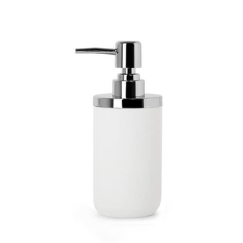 Dávkovač mydla JUNIP biely/chrom Umbra