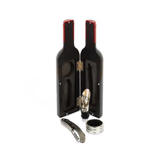 Legami sada na vino vývrtka Rosso Legami - Wine Set Small