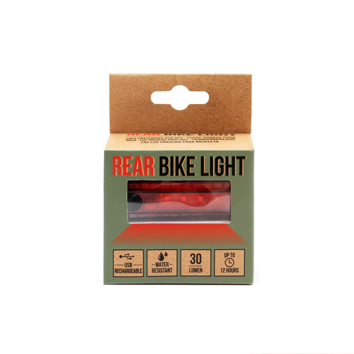 Legami - Rear Bike Light - Zadné svetlo na bicykel nabíjacie 30 LUMEN