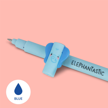 Legami Erasable Gel Pen Elephant - vymazateľné gélové pero - modrá náplň