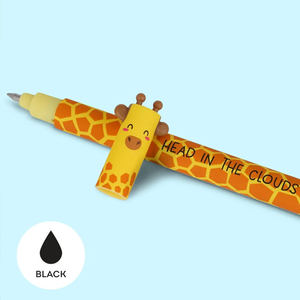 Legami Erasable Gel Pen Giraffe - vymazateľné gélové pero - čierna náplň