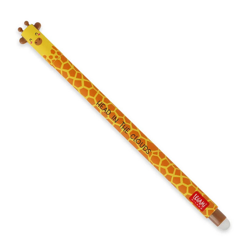 Legami Erasable Gel Pen Giraffe - vymazateľné gélové pero - čierna náplň