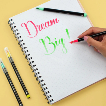 Legami Set of 12 Brush Markers - Sada 12 ks fixkových štetcov