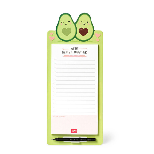 Legami Magnetic Notepad - Don't Forget Avocado - Magnetický poznámkový blok