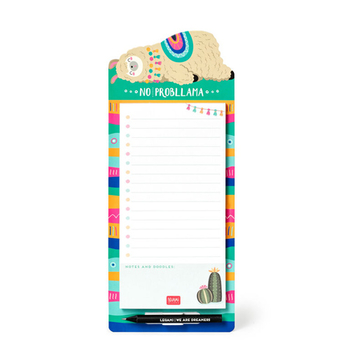 Legami Magnetic Notepad - Don't Forget Lama - Magnetický poznámkový blok