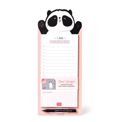 Legami Magnetic Notepad - Don't Forget Panda - Magnetický poznámkový blok