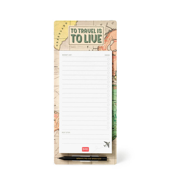 Legami Magnetic Notepad - Don't Forget Travel - Magnetický poznámkový blok