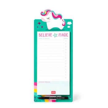 Legami Magnetic Notepad - Don't Forget Unicorn - Magnetický poznámkový blok