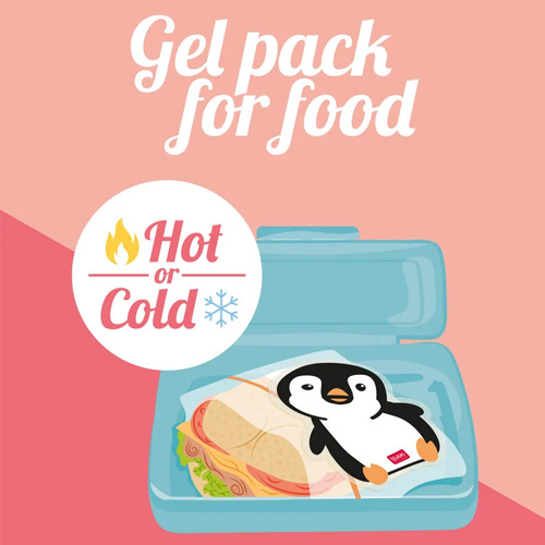 Legami Gel Pack for Food Penguin - udrží jedlo teplé alebo studené