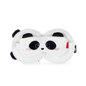Legami Cute Travel Pillow with Sleep Mask PANDA - Roztomilý cestovný vankúšik s maskou na spanie