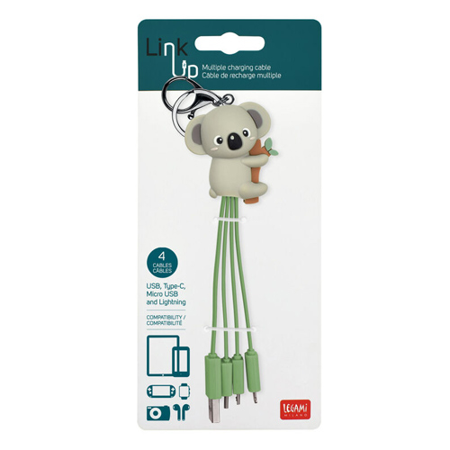 Legami Link Up - Multiple Charging Cable - Koala