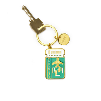 Legami Enamel Key Chain - What a Key Ring! - kľúčenka TRAVEL