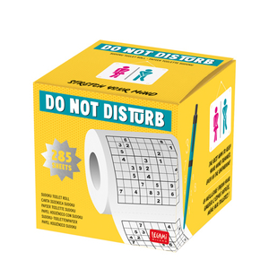 Legami Do not Disturb - Toilet roll - toaletný papier SUDOKU