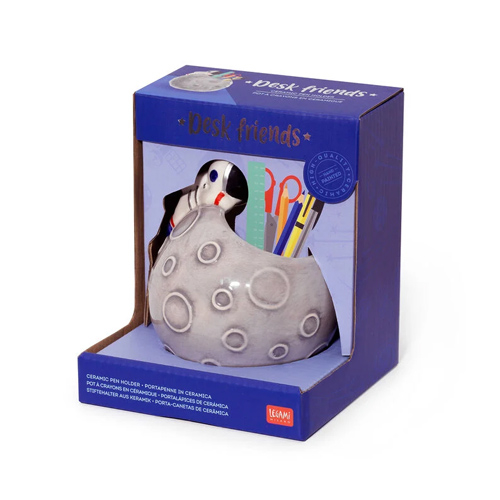 Legami Ceramic Pen Holder - Desk Friends MOON - držiak na perá