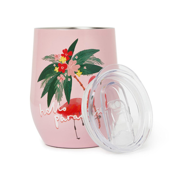Termohrnček 325ml Legami Vacuum Tumbler - Hot & Cold - Flamingo