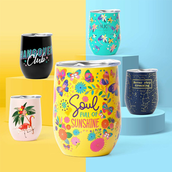 Termohrnček 325ml Legami Vacuum Tumbler - Hot & Cold - Flamingo