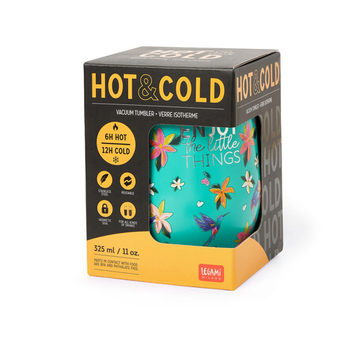 Termohrnček 325ml Legami Vacuum Tumbler - Hot & Cold - Hummingbird