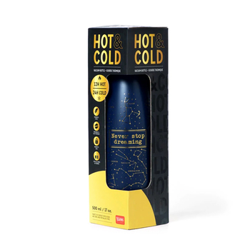 Termoska Legami - Hot&Cold - 500 Ml Vacuum Bottle - STARS 