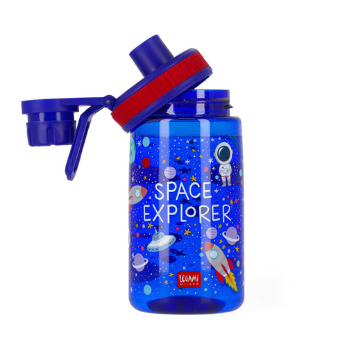 Legami Kids' Bottle - Let's Drink! - SPACE - detská fľaša na vodu 400ml