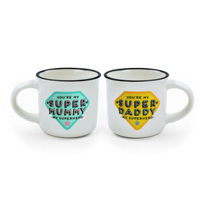 Legami Espresso For Two - Coffee Cups - MUM AND DAD - esspresso šálky 2ks/set