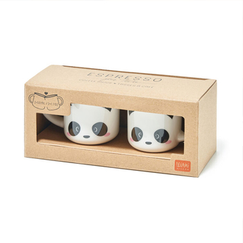 Legami Espresso For Two - Coffee Cups - PANDA - esspresso šálky 2ks/set