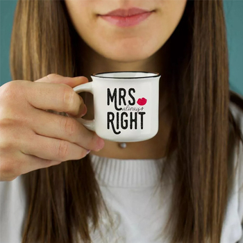 Legami Espresso For Two - Coffee Cups - MR and MRS - esspresso šálky 2ks/set