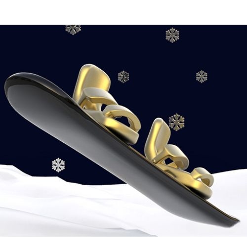 Kľúčenka snowboard Metalmorphose Keyring Snowboard