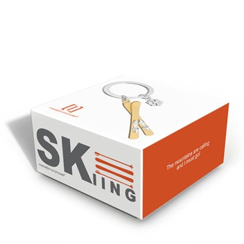 Kľúčenka Lyže Metalmorphose Keyring Ski