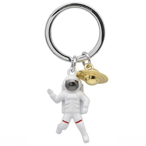 Kľúčenka Astronaut a Saturn Metalmorphose MTM Keyring Astronaut & Saturn