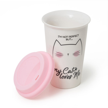 Legami Tu Vuò Fa' L'Americano - Porcelain Mug - CATS - porcelanová šalka 300ml