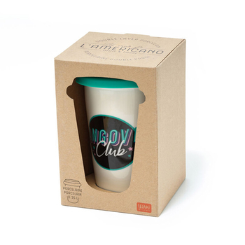 Legami Tu Vuò Fa' L'Americano - Porcelain Mug - HANGOVER - porcelanová šalka 300ml