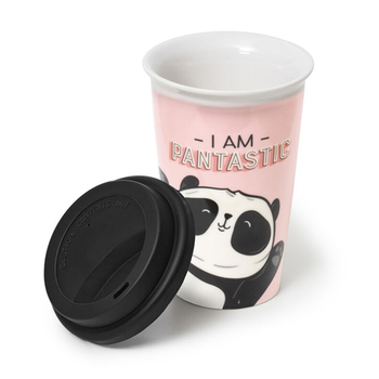 Legami Tu Vuò Fa' L'Americano - Porcelain Mug - PANDA - porcelanová šalka 300ml